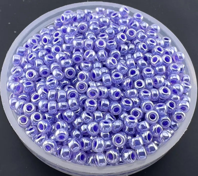 10 g Miyuki perlen 8/0 11/0 Lila Ceylon 0538, japanische Rocailles 2 mm 3 mm