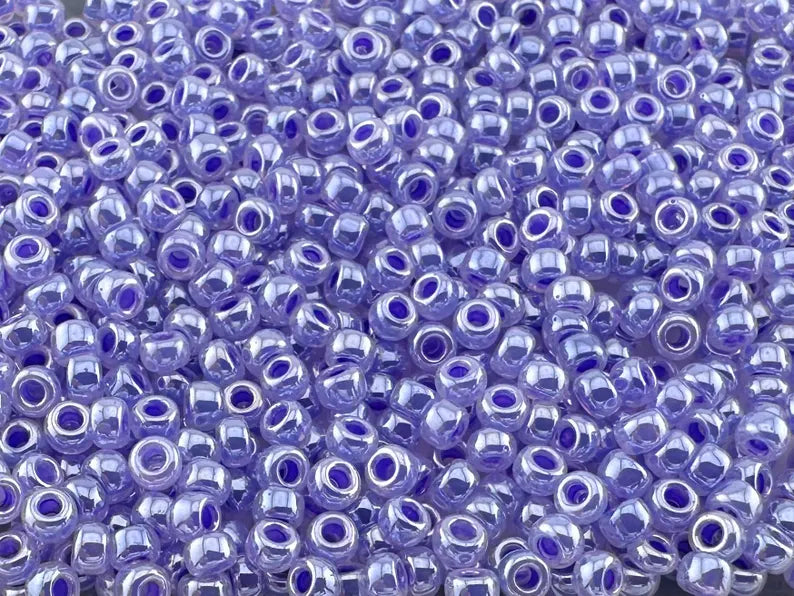 10 g Miyuki perlen 8/0 11/0 Lila Ceylon 0538, japanische Rocailles 2 mm 3 mm