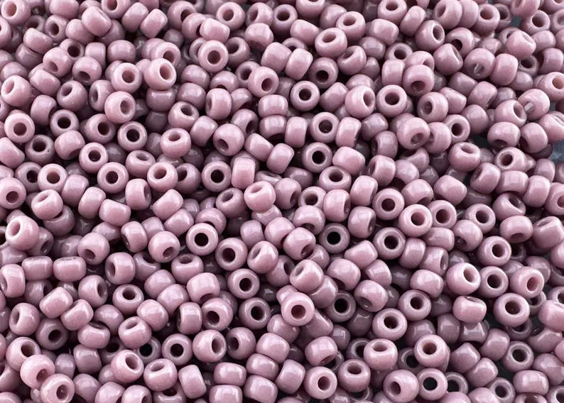 10 g Miyuki rocailles 8/0 11/0 Opak Mauve 0410, japanische perlen 2 mm 3 mm