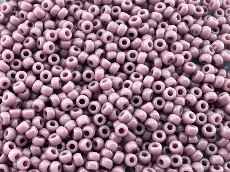 10 g Miyuki rocailles 8/0 11/0 Opak Mauve 0410, japanische perlen 2 mm 3 mm