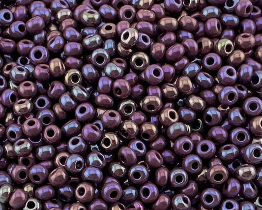 10/0 Preciosa Ornela Rocailles Violett 24040 (69) 20 g, Böhmische Rocailles für DIY-Schmuck