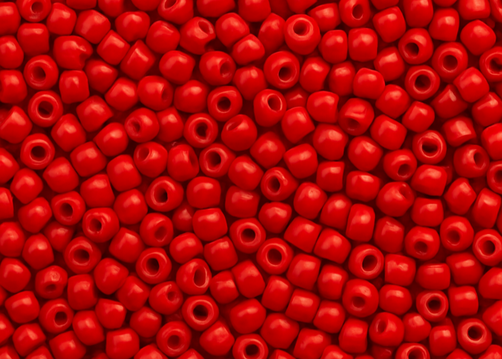 10 g Miyuki Opaque Red 8/0 11/0 0407, japanische Rocailles 2 mm 3 mm