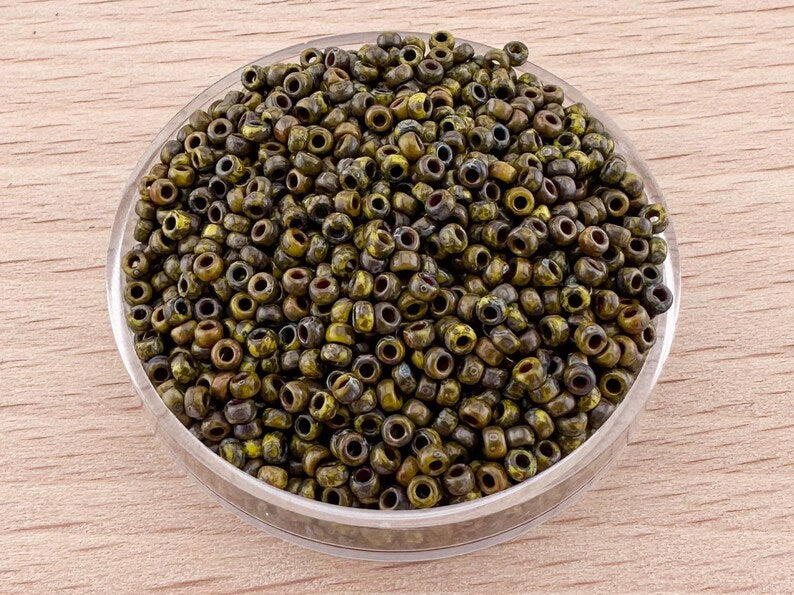 10 g Miyuki perlen 11/0, undurchsichtiges Gelb 4519, japanische rocailles 2 mm